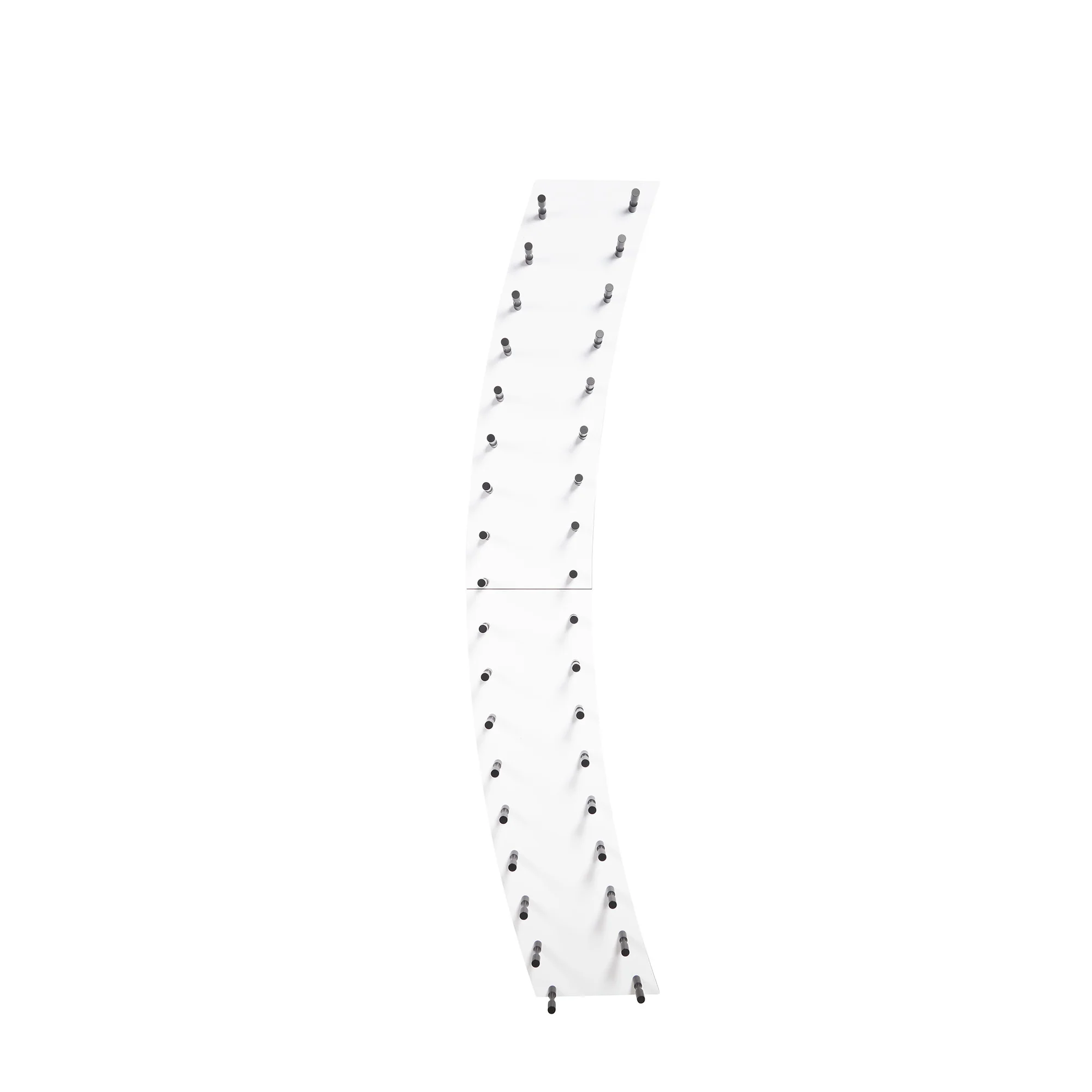 Peg-Panel-Kit-White-Panel-Curved-Single-Bottle-Deep-Black-Empty-Tampa-1.webp