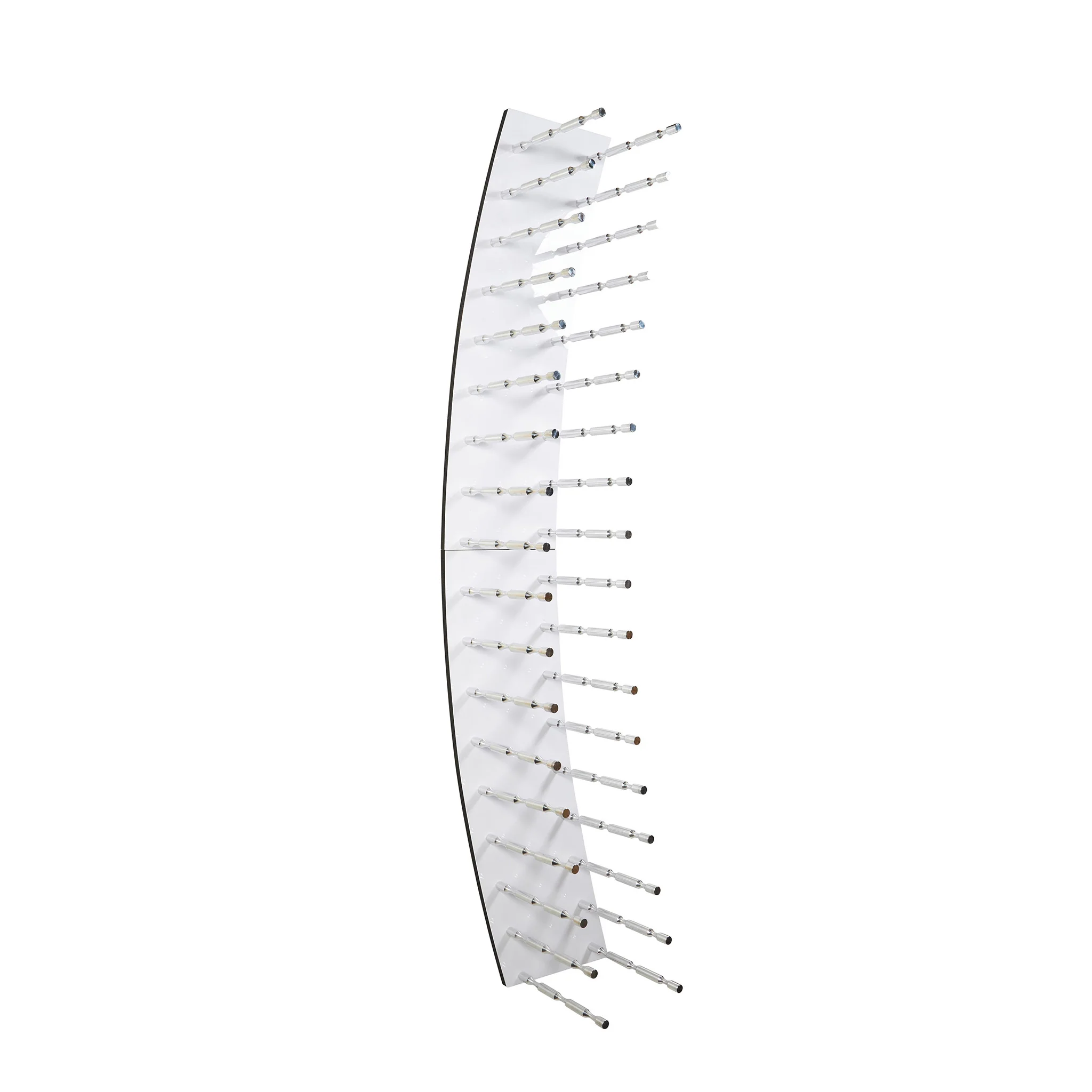 Peg-Panel-Kit-White-Panel-Curved-Three-Bottles-Deep-Polished-Aluminum-Toronto-1.webp