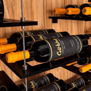 3 Bottle Dominus Shelves system